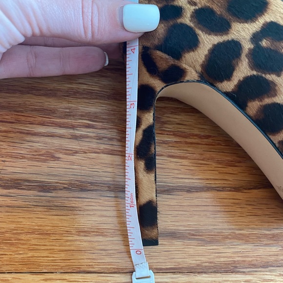 Nine West leopard print pointed toe heels - Picture 4 of 4